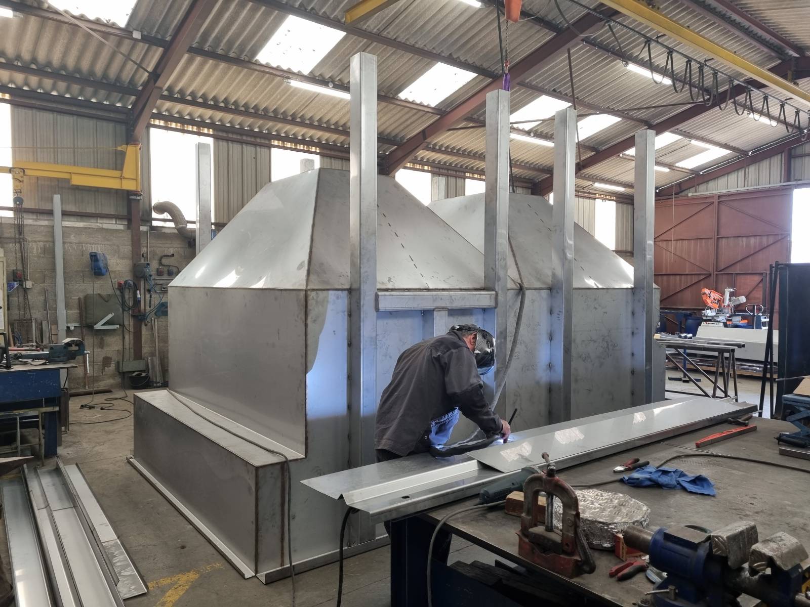 cuve de lavage maintenance industrielle ALBIOL et GABRIELLI